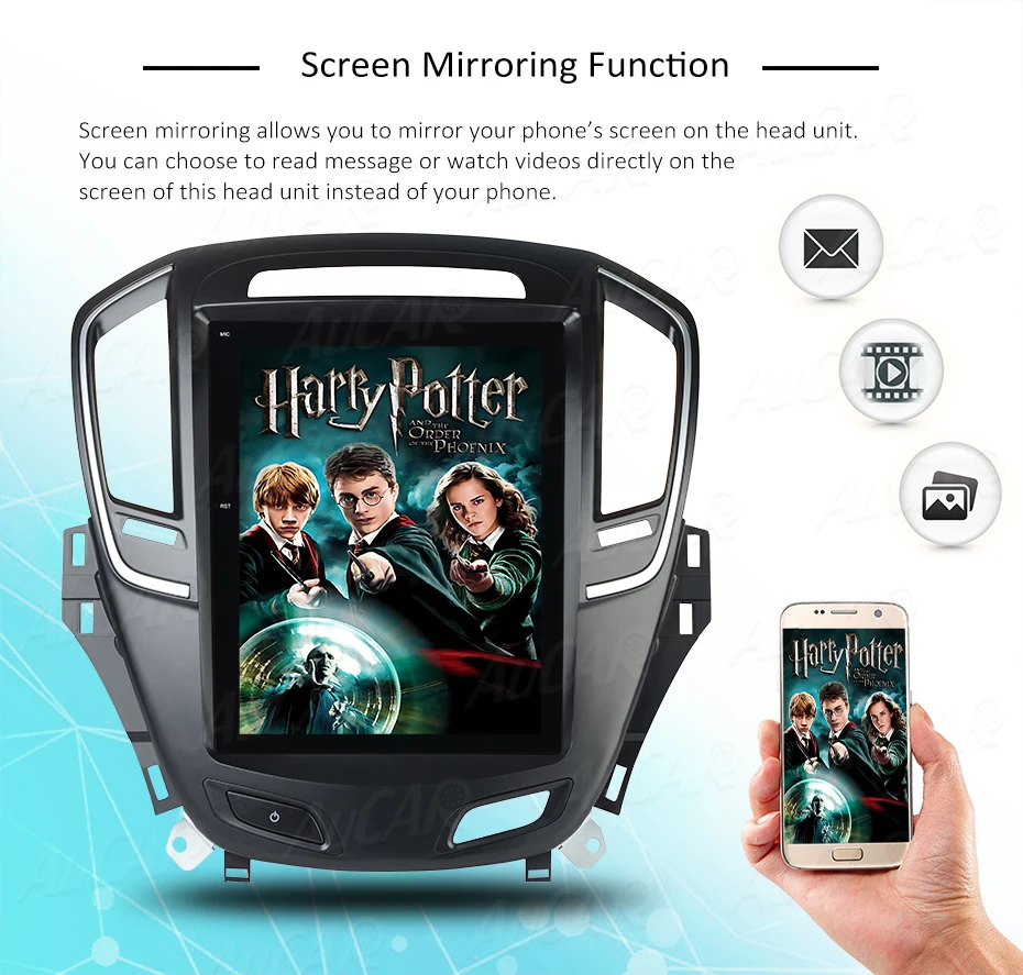 Excellent Android 7.1 10.4" Tesla Style for Opel Insignia Buick Regal 2014 - Car GPS Mulltimedia Bluetooth Radio WIFI 4G Vertical Stereo 11