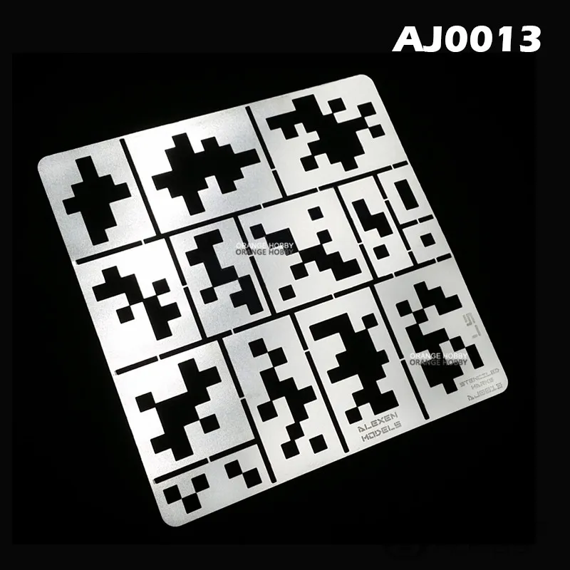 Цифровая камуфляжная Лепка Alexen AJ0013 1/35 распылительная пластина для моделей AFV