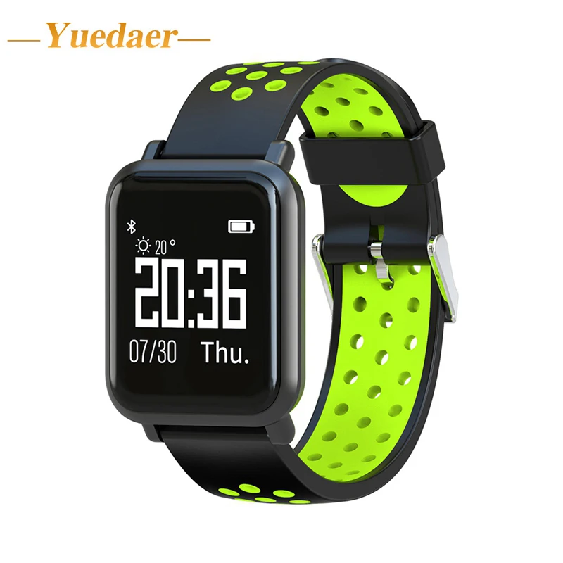 

Yuedaer SN60 0.96" Smart Band 2.5D OLED Screen Bluetooth IP68 Waterproof Wristband Fitness Tracker Heart Rate Monitor Bracelet