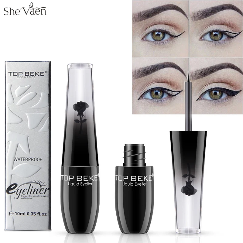 

Noir Mirifique Precision Liquid Eyliner Black Ink Waterproof Cosmetic Long Lasting Smooth Matte Eyes Liner Makeup 10ML