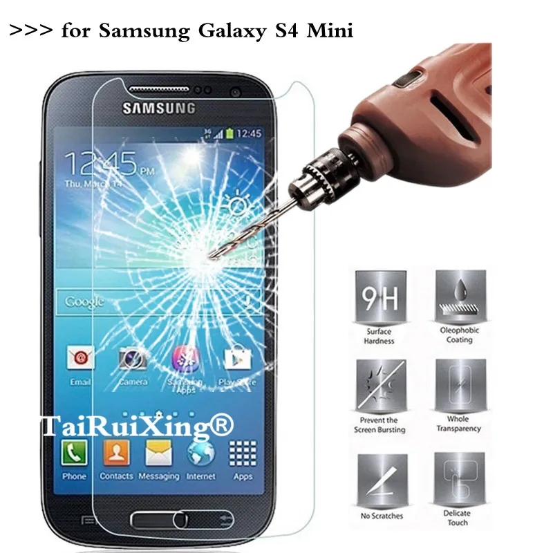 9H 2.5D 0 26 мм Закаленное стекло протектор экрана для Samsung Galaxy S4 Mini S4mini I9190 9190 i9192 i9195