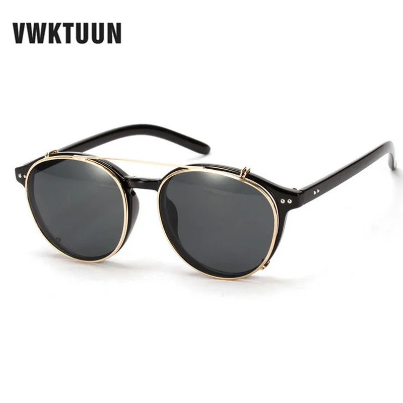 VWKTUUN, унисекс, солнцезащитные очки, индивидуальные двойные солнцезащитные очки, мужские/женские солнцезащитные очки, брендовые, дизайнерские, модные, на застежке, солнцезащитные очки