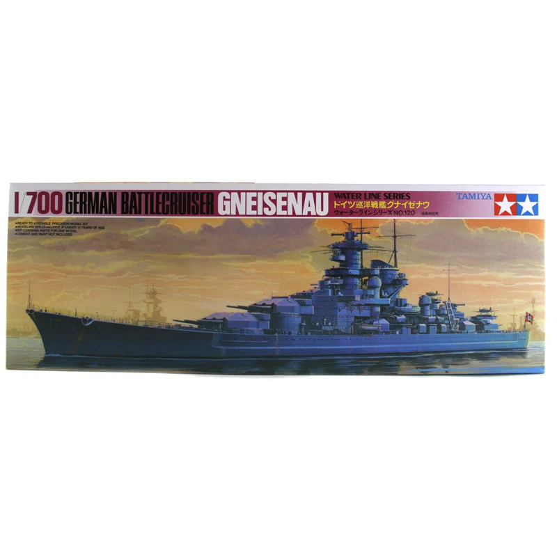 TAMIYA 77520 1:700 немецкий battlecruiser GNEISENAU модель хобби|Наборы для сборки моделей| |