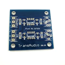 DRV134PA через двухканальный сигнал несимметричный-to-сбалансированная доска pcb