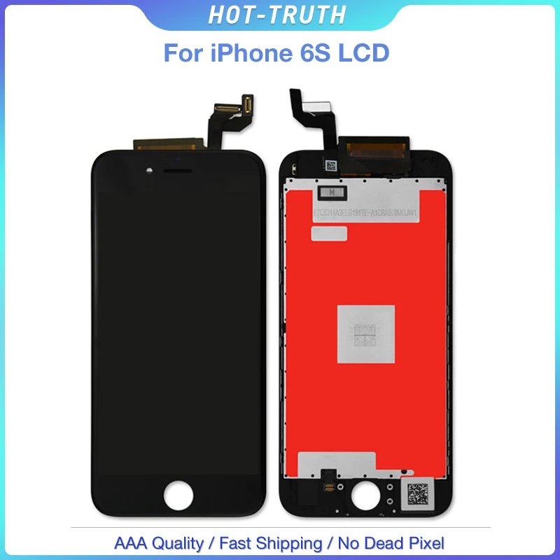 50 шт./лот 100% без битых пикселей для AAA iPhone 6s LCD 6S OEM дисплей дигитайзер сборка с 3D