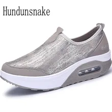 Hundunsnake/женские кроссовки на платформе; коллекция года; женская обувь для бега; кроссовки для бега; женская обувь; спортивная женская обувь; Gumshoe Femme; T266