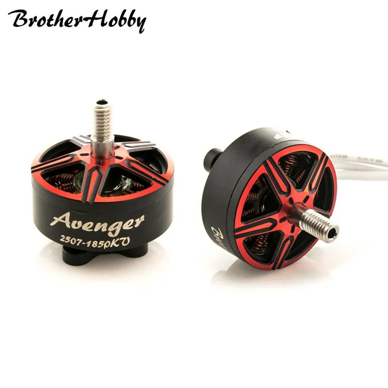 

BrotherHobby Avenger 2507 1850KV 2450KV 2700KV 4-6S Brushless Motor 7'' Prop for FPV Racing RC Quadcopter Drone Models Frame