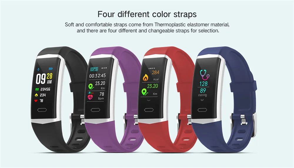 Interpad, gps, умный браслет для мужчин и женщин, спортивные Смарт-часы, трекер сердечного ритма, фитнес-трекер, умный браслет для iPhone, huawei