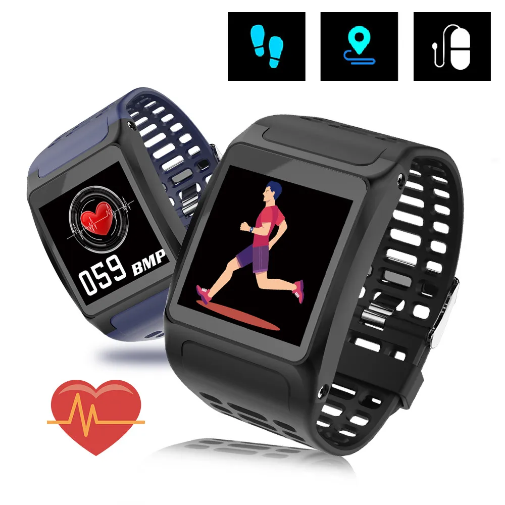 Сверх низкая цена Z01 Смарт часы цветной экран Smartwatch Водонепроницаемый Монитор