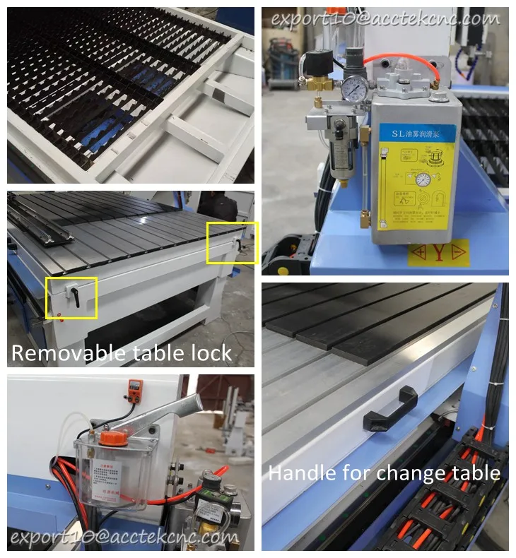 3.Acctek AKMP1212 CNC milling and plasma combined Machine Details