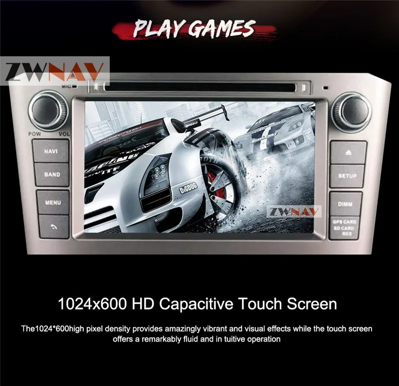 Excellent Android 9.0 Car DVD Stereo Multimedia Headunit Auto Radio GPS Navigation Video Audio For Black Toyota Avensis T25 2003-2008 1