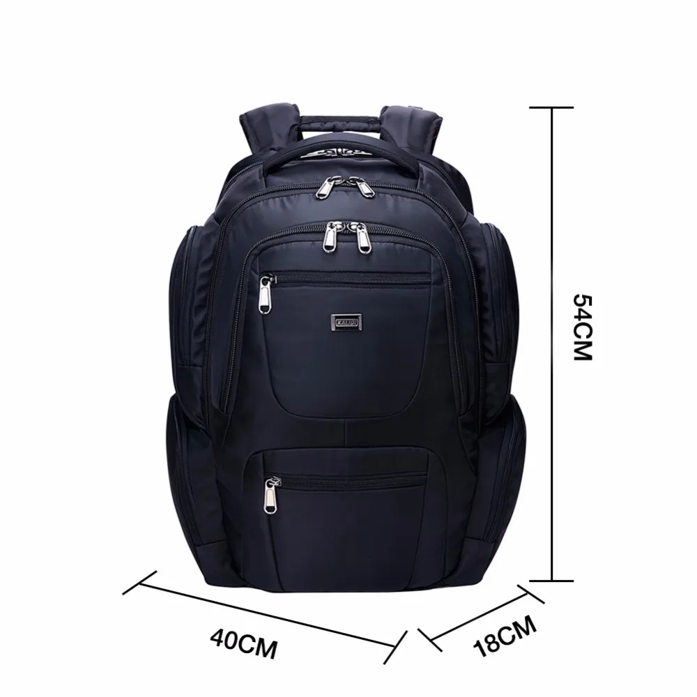 KALIDI, водонепроницаемые мужские рюкзаки, 17,3 дюймов, рюкзак для ноутбука, рюкзак для путешествий, USB зарядка, 17 дюймов, 18 дюймов, школьные рюкзаки для мужчин