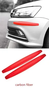 

Osmrk Car body door plate strips protection for Audi A6 A6L C7 2012-2014 front and rear anti-scratch silicone bumper strip