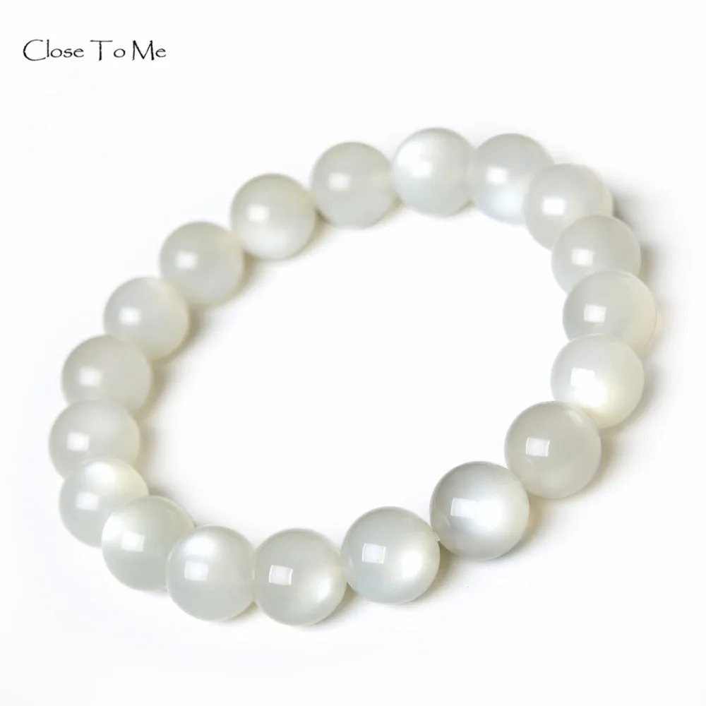 

Close To Me Natural Moonstone Bracelet Fashion Gemstone Jewelry Gift for Women