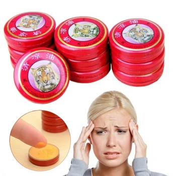 

10pcs Massage Red Muscle Rub Aches Cool Cream Chinese Tiger Balm Essential Oil for Adults Pain Relief Ointment