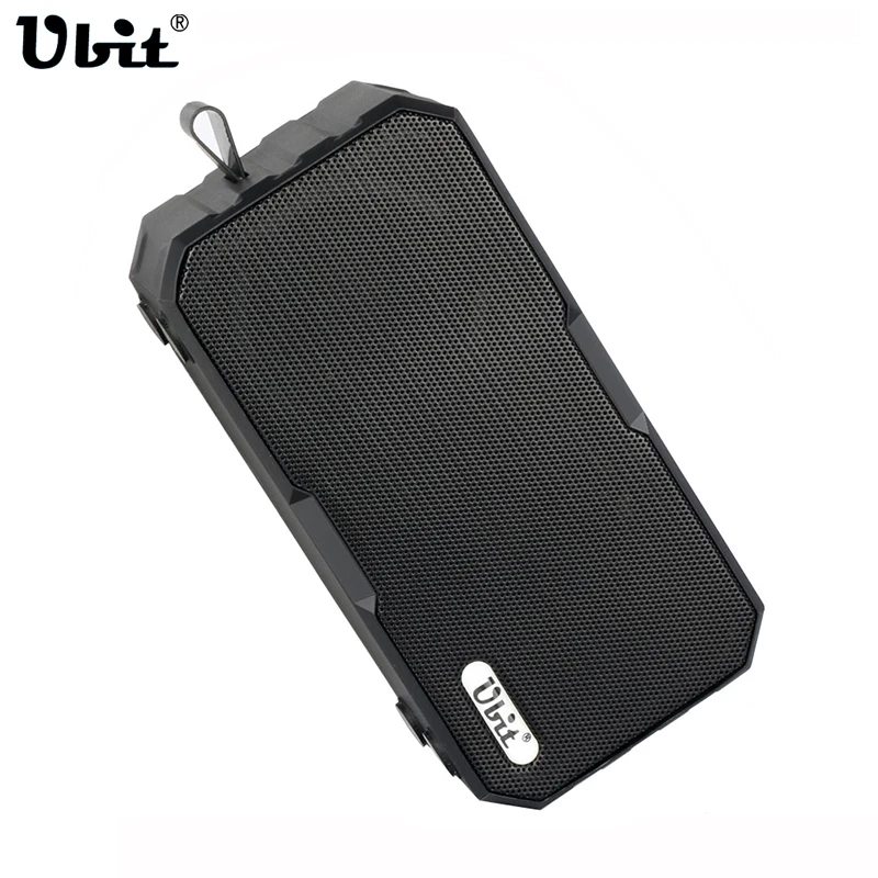 Ubit IP67 Waterproof Bluetooth Speaker With 2600 mAh Power Bank F5 Wireless Portable Outdoor Speakers Mic Hands free for Phone