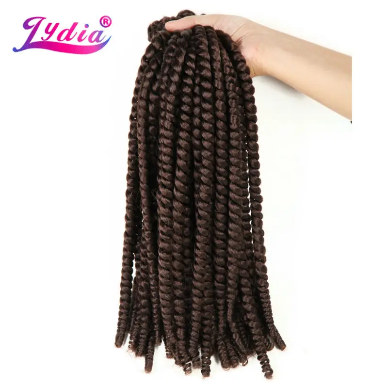 Lydia For Women Crochet Latch Hook Box Braid Hair 20"3PCS/lot Pure
