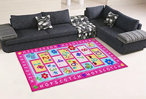 Розовый детский коврик с играми hopscock, детский коврик для ползания, лучший любимый ковер для девочек, Tapete, ковер и алфомбра, коврики для детской комнаты, детские коврики