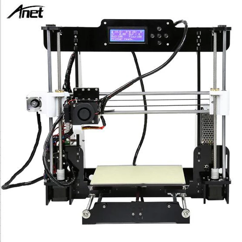 3D принтер Anet A8 Reprap Prusa i3 10 м филамента 8 Гб SD карты|prusa diy|prusa i3reprap prusa |