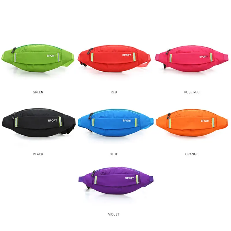 Jeebel Running Waist Belt Bag Waterproof Phone Holder Jogging Belly Fanny Pack Men Women Gym Fitness Bag Sport Accessories
