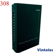 SV308(3Co. Line и 8 доб.) Центральная телефонная АТС телефонная система Мини АТС