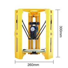 2017 Newest Mini DIY Assembled Yourself Desktop 3D Printer 100*100mm Printing Size Support Off-line 1.75mm 0.4mm Nozzle