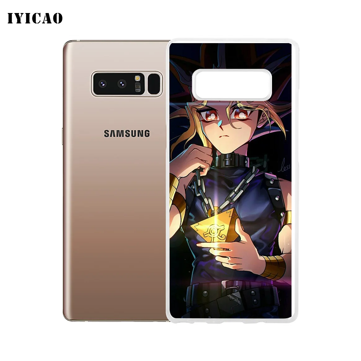 IYICAO Mago Negro Yu Gi Oh Мягкий силиконовый чехол для телефона Samsung A5 A6 Plus A7 A8 A9 J3 J5 J7 Note 8 9 TPU