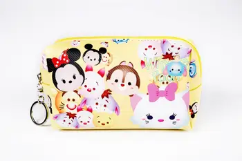 

New Fashion Women Mickey Minnie Cartoon Cute Cosmetics Pouchs For Travel Ladies Pouch Female Cosmetic Bag Girls