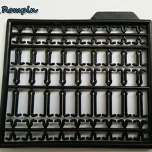 Rompin 10 шт./лот прочный легкий 10 шт. волосы Rig Boilie стоп приманка карп рыболовные снасти аксессуар черный желтый цвет