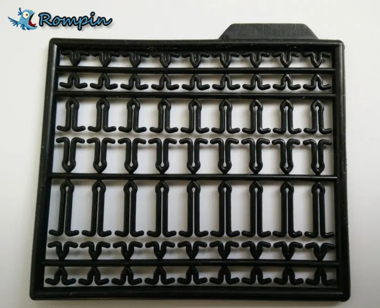 Rompin 10 قطعة/الوحدة دائم خفيفة الوزن 10 قطع الشعر تزوير Boilie وقف الطعم الكارب الصيد معالجة التبعي أسود أصفر اللون