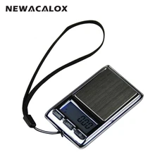 NEWACALOX 200g x 0.01g Mini Digital Scale for Gold Sterling Silver Diamond Scale Jewelry 0.01 Pocket Precision Electronic Scale