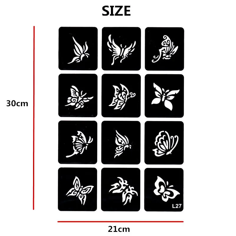 12 pics تاتو حنة الإستنسل DIY Jagua الرسم قوالب البخاخة اللوحة موقع قران الجسم الفن صغيرة فلاش الوشم استنسل C26 12 pics تاتو حنة الإستنسل DIY Jagua الرسم قوالب البخاخة اللوحة موقع قران الجسم الفن صغيرة فلاش الوشم استنسل C26