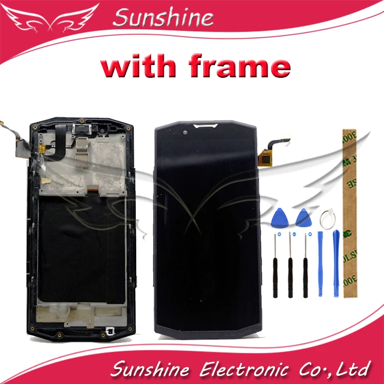 

100% Tested Touch Screen LCD Display For Blackview BV9000 BV9000 Pro With Frame LCD Display Assembly