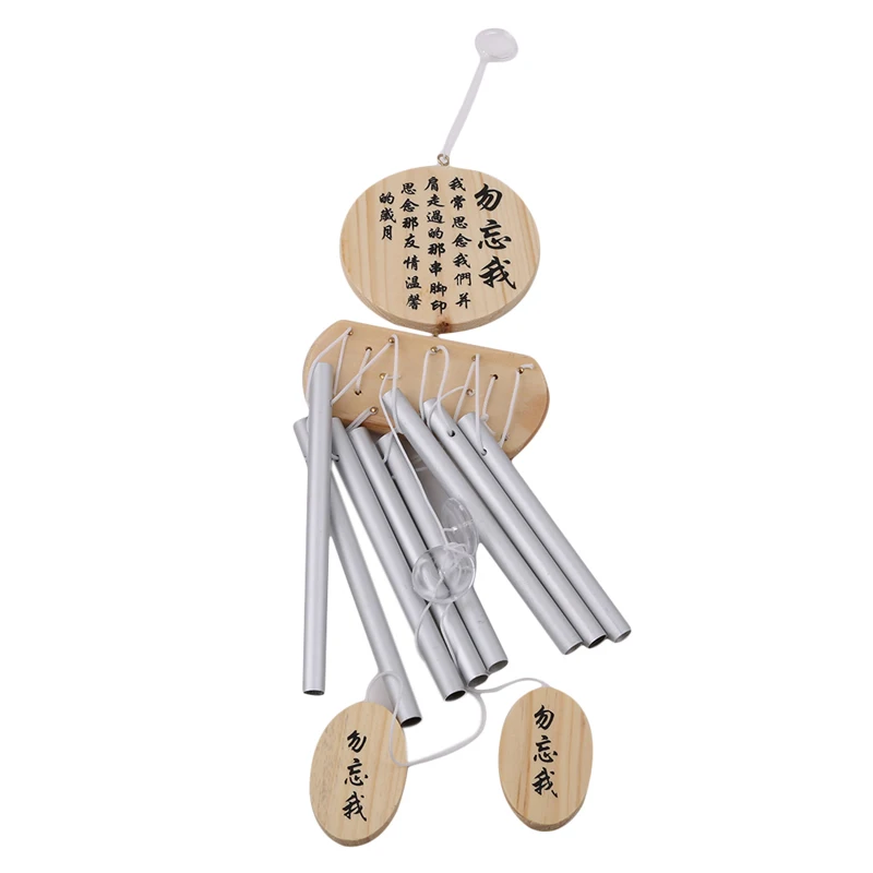 6 Tube Windchime Chapel Church Bells Wall Hanging Wind Chimes Don't