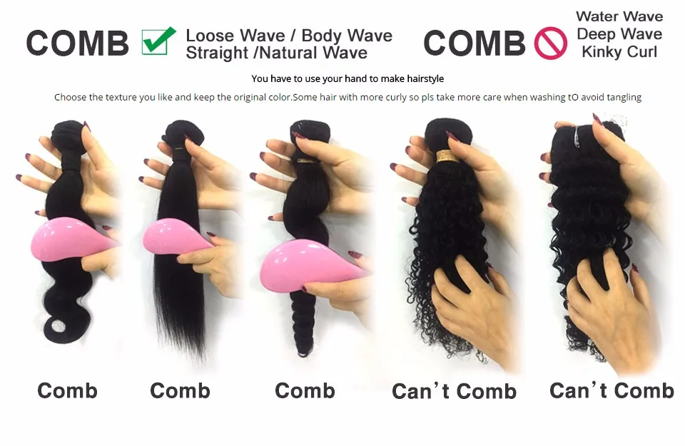 CGG 4*4 Lace Frontal Human Hair Wigs Brazilian Non-Remy Hair Straight Human Hair For Black Women Natural Color Medium Brown -