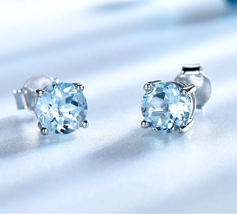 UMCHO-sky blue topaz earringss for womenEUJ002B-1 (3)