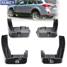 Conjunto de guardabarros de coche para Subaru Outback 2010-2014 Mudflaps Splash guardias barro guardabarros delantero trasero estilo 2011 2012 13