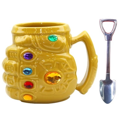 Thanos Endgame Gauntlet Glove Cup Infinity War The Avengers Cosplay Cup 