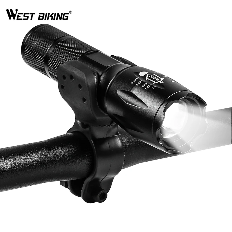 WEST BIKING Bike Light T6 4000 Lumens Zoomable Bicycle Front Light Linterna Torch Led Flashlight Bike Frame Lights Cycling Light WEST BIKING Bike Light T6 4000 Lumens Zoomable Bicycle Front Light Linterna Torch Led Flashlight Bike Frame Lights Cycling Light