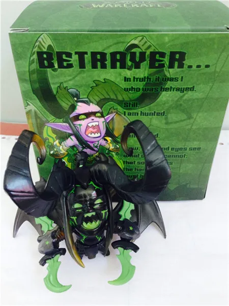 Wow Demon Hunter экшн фигурка illidan Stormrage ПВХ игрушка|figure toy|wow demon hunterillidan stormrage |