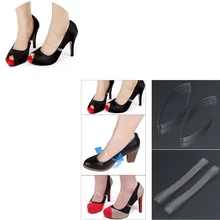 Силиконовые прозрачные невидимые эластичные шнурки для обуви на высоком каблуке открытые туфли на шнурках 1 пара