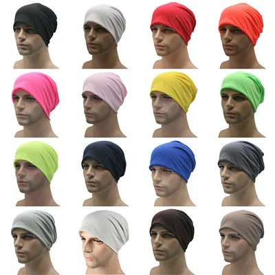 2020 Autumn Polyester Beanie Men's Hat for Women Beany Female Cotton Hats Breathable Hip Hop Beanies Sick Bonnet Balaclava CZX8 winter beanie