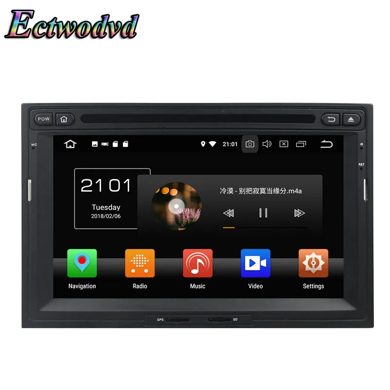 Cheap Ectwodvd Octa Core 4G RAM 64G ROM Android 9.0 Car Multimedia DVD Player For Peugeot Berlingo 3008,5008,PG partner 2010-2016 4