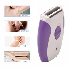 Перезаряжаемые Леди бритвы удаления волос Clipper женский Эпиляторы Электрический бритья выскабливание Бритвы депиляция для удаления