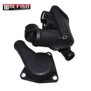 

Thermostat Housing+Gasket+Cover for VW GOLF JETTA 2.8 L V6 022121117C 021121121C