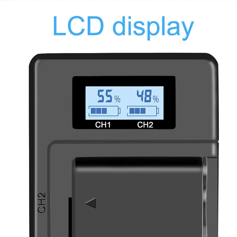 ABGN Hot-Np-Fw50 зарядное устройство для камеры Npfw50 Fw50 Lcd Usb двойное зарядное устройство для A6000 5100 A3000 A35 A55 A7S Ii Alpha 55 Alpha 7
