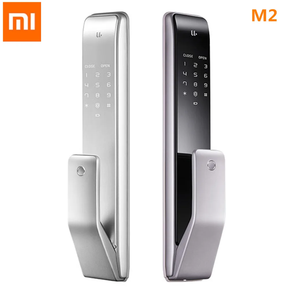

Xiaomi Youpin M2 Smart Lock Automatic Fingerprint Sliding Lock Fully Automatic Push-Pull