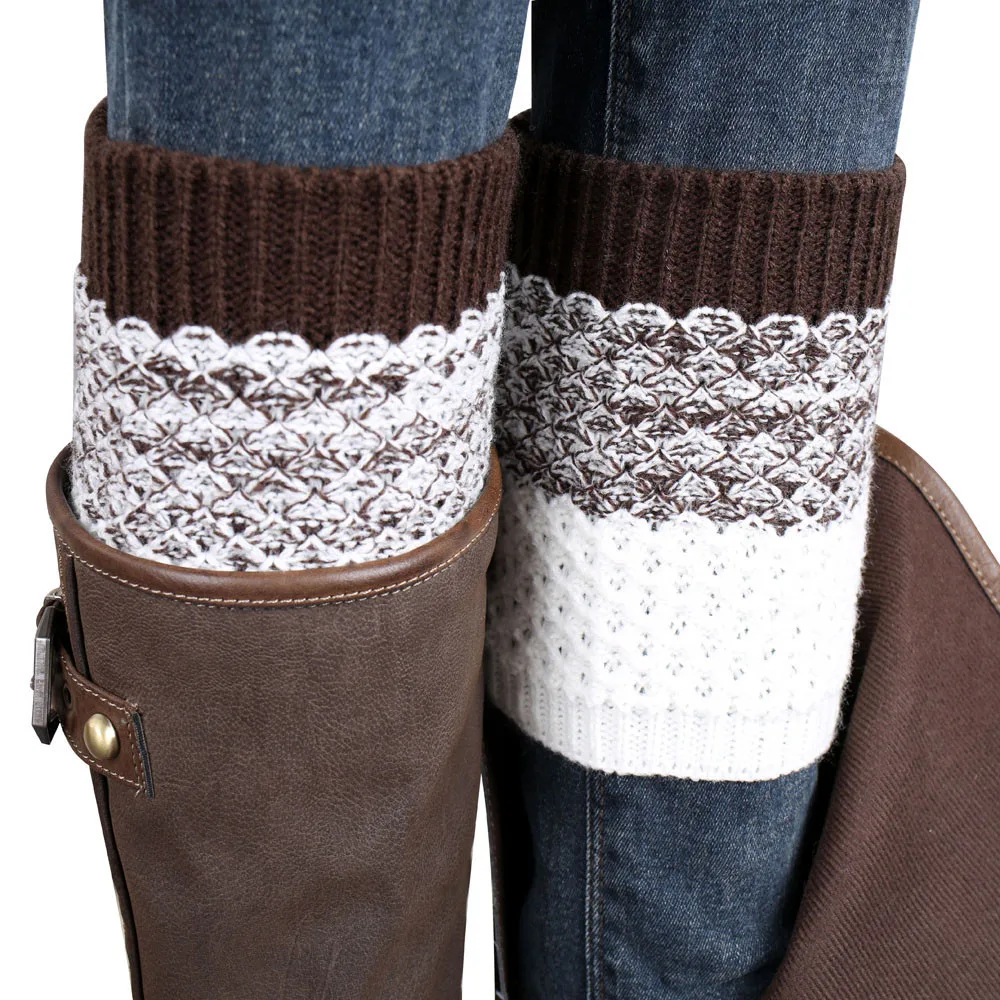 Новые зимние носки теплые женские и женские модные жаккардовые вязаные гетры носки для обуви Calcetines#38