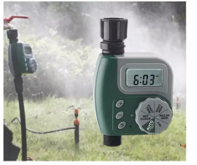 Amazon hot-sell Drip Irrigation System Garden Automatic Battery Auto Watering Timer watering system controller 5