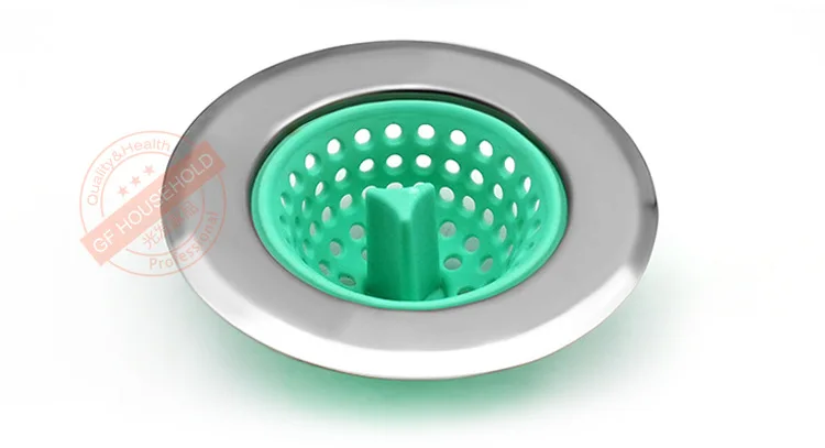 Dishwashing sink filter drain cover strainer